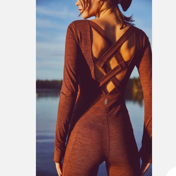 Free People Pants - New Free people movement Free People Movement Relieve in heather expresso